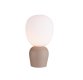 Belid Buddy Bordslampa Sand/Opalglas